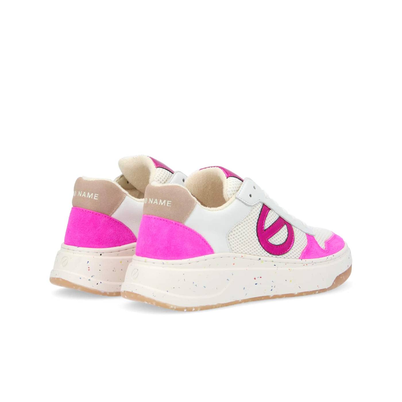 BRIDGET SNEAKER W - SUEDE/SPARK/RIV - FLUOFUXIA/PINK/WHITE